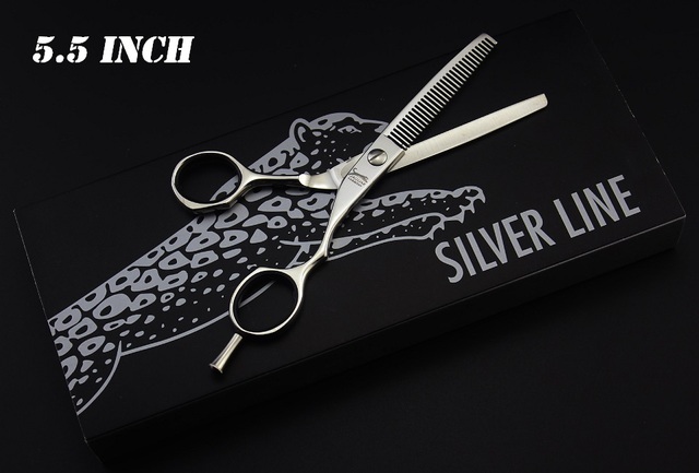 4.5 & 5.0 & 5.5 & 6.0 & 6.5 inch cutting thinning set hair scissors high quality professional hairdressing scissors salons hairdressing shears