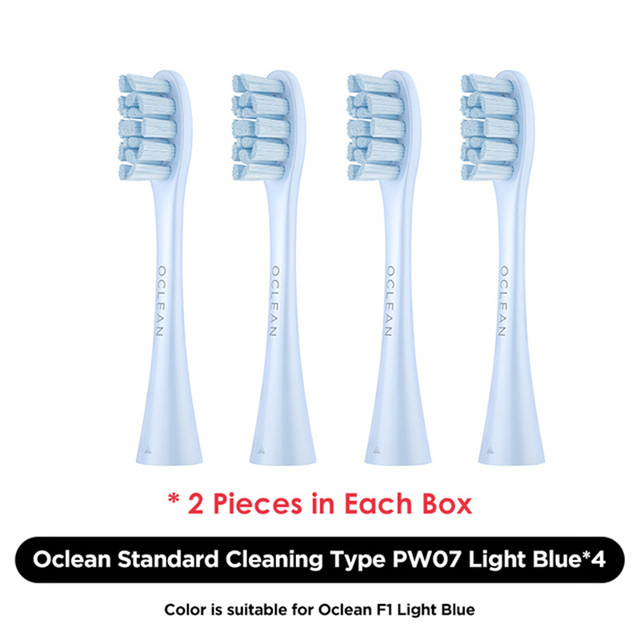 Oclean X Pro Elite/X Pro/F1/Air 2/One 2/4pcs Replacement Brush Heads for Electric Toothbrush Deep Cleaning Toothbrush Heads