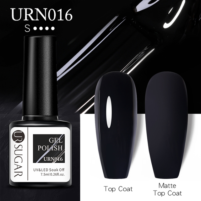 ur sugar 7.5ml gel polish manicure for nails christmas semi permanent vernes top coat soak off uv led gel color glitter varnish