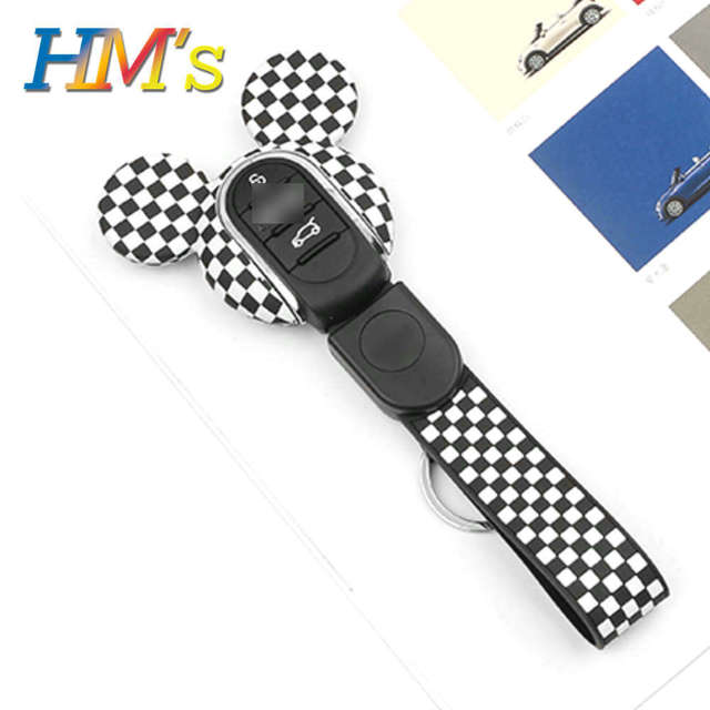 Car Styling Accessories For MINI JCW Cooper One S Countryman F60 F54 F55 F56 F57 Cars Key Cover Chain Keychain Holder