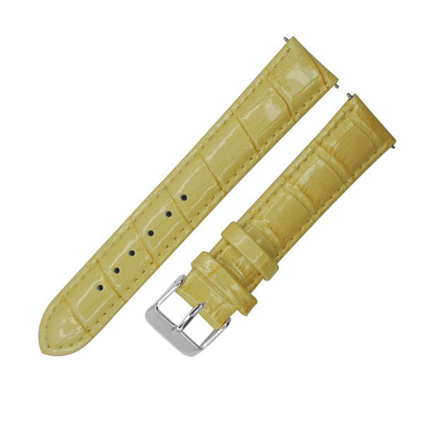 12mm 14mm 16mm 18mm 20mm leather watch band pink olive ivory green watchband genuine leather strap gold stainless steel buckle