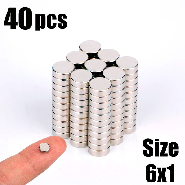 20 50 100pcs 5x2 6x1 6x2 4x2 Neodymium Magnet NdFeB Round Super Strong Permanent Magnetic imanes Disc 4x1 5x3