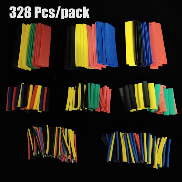 1200/800/50pcs Heat Shrink Butt Terminals Crimp Terminals Waterproof Welding Seal Electrical Connectors Marine Automotive Cable Stranding Wire