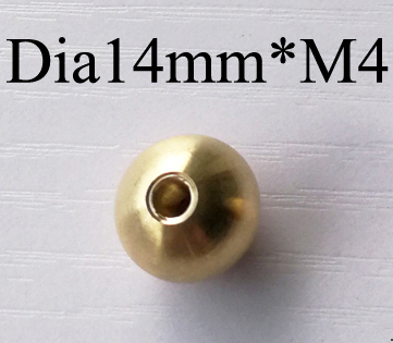 10pcs/lot M3/M4/M5/M6/M10 brass female ball head copper inner teeth ball nut, light cap nut cap, lighting accessories