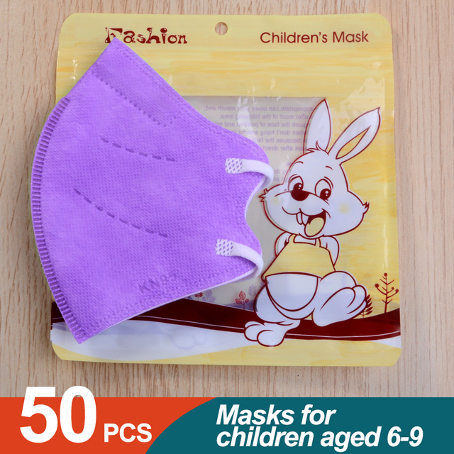 10/20/50 قطعة ffp2mask niños 6-9old قناع للأطفال kn95 mascarillas niños ce قابل للغسل الاطفال ffp2reutilizable fpp2 infantil أقنعة