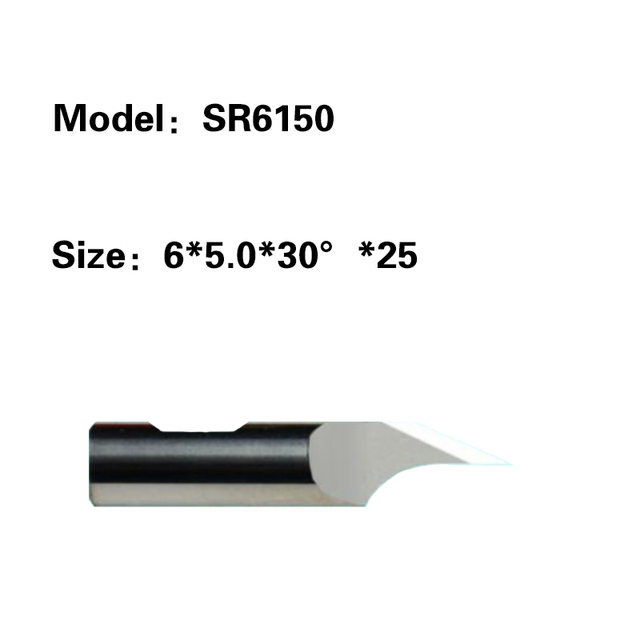 6mm Round Single Edge Tungsten Carbide Blades, ZUND, COMELZ, ATOM Cutter SR6303 SR6307 SR6310 SR6315 SR6316 SR6375