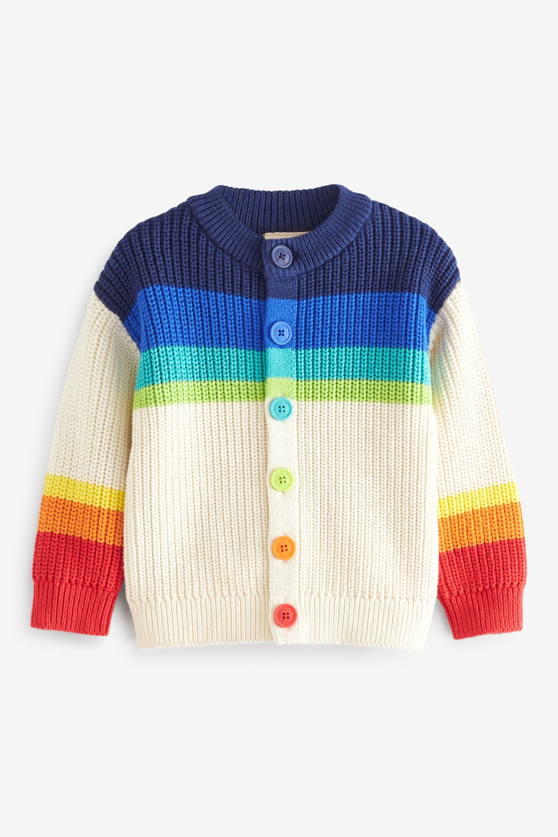 Little Bird Rainbow Knitted Cardigan