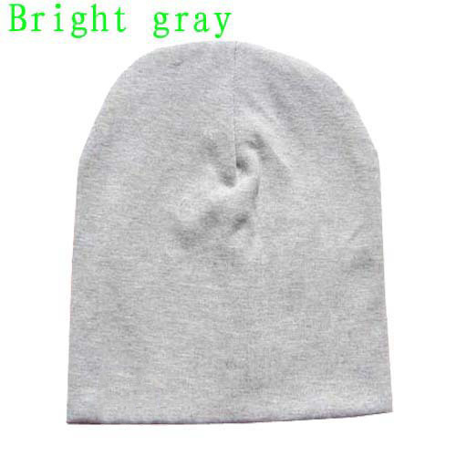 Baby Cotton Hip Hop Hat 6 Months 3 Years Old Baby Urban Dance Cap Solid Color Winter Warm Hat