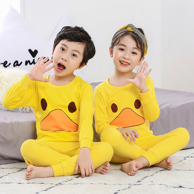 Boys Dinosaur Pajamas Children Sleepwear For 6 8 10 12 Years Kids Pajamas 100 Cotton Animal Cartoon Homewear Pajamas Suits