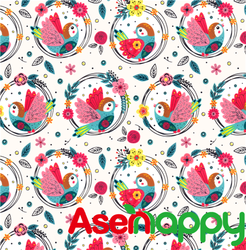 Asenape Printed Fabric for Baby Reusable Cloth Diaper Wet Bag, BPA Free Waterproof Fabric PUL for Baby Nack Bag