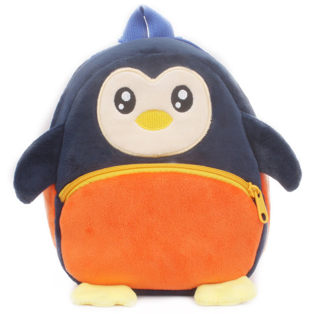 Baby Plush Backpack Cute Kindergarten Backpacks For Kids Boy Girl 3D Cartoon Animal Baby Bags 0-4 Years Children Book Bag