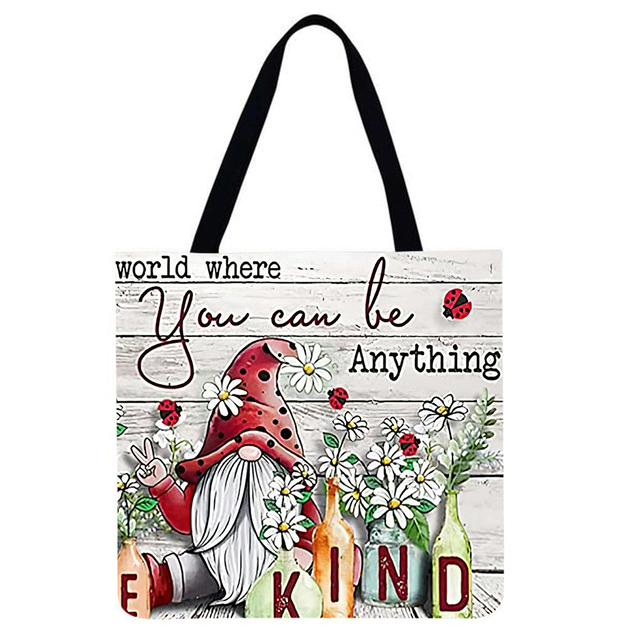 Sunflower Printed Casual Ladies Shopping Shoulder Bags Large Capacity Tote Bags Eco Shopping High Quality Folding Bags