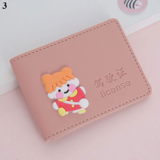 New Premium Personal Card Holder Hard Driver's License Card Small Business Document Holder Business Folder Wallet Credit Card Holder