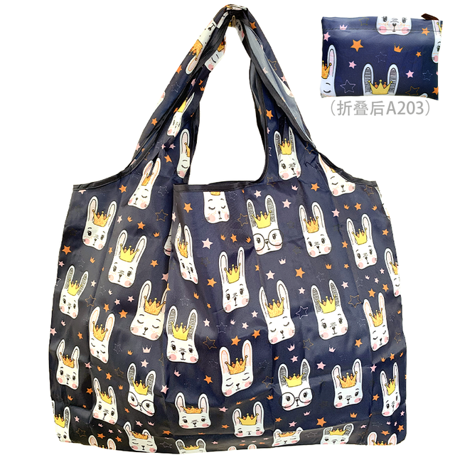 Reusable Foldable High Quality Shopping Bag Large Size Tote Bag Eco Bag Waterproof T-shirt Bag Shopkeeper Bags Eco Tote Bags