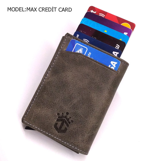 smart wallet business card holder genuine cowhide handmade smart automatic card holder men gift distributions card holder wallet wallet men card holder purse cards wallet money purse men's wallet id card holder men's wallets