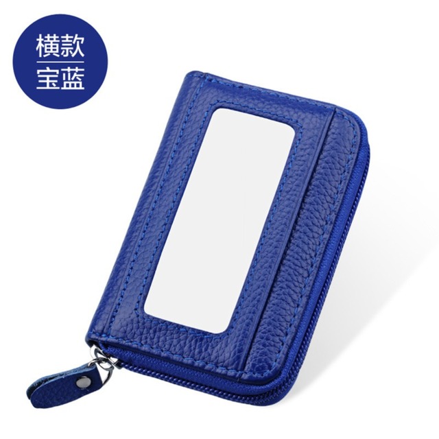 Travel Trip Bank Card Organizer Passport Wallet ID Card Holder Ticket Credit Card Case Zipper