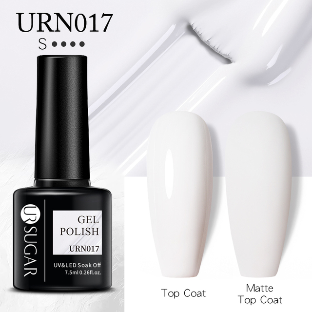 ur sugar 7.5ml gel polish manicure for nails christmas semi permanent vernes top coat soak off uv led gel color glitter varnish