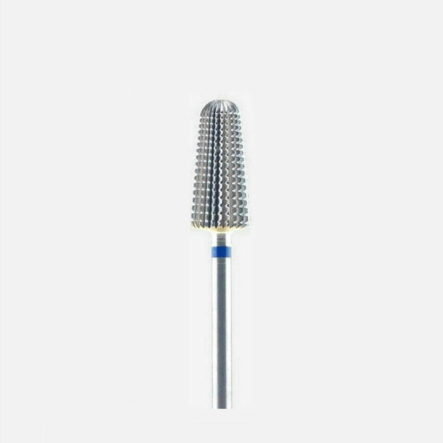 New 5 in 1 Tapered Carbide Nail Drill Bits Two-Way Carbide Drill Bits Accessories Milling Cutter for Manicure Left and Right Hand