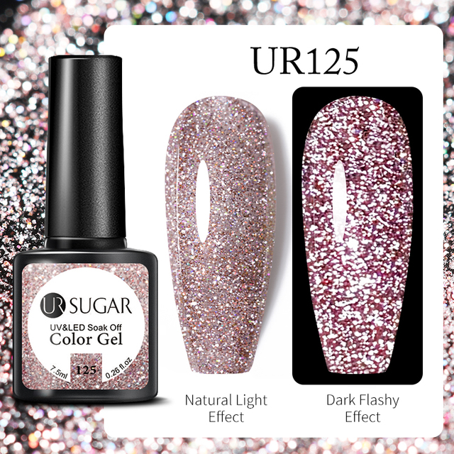 UR Sugar Milky White Gel Gel Polish 7.5ml Soak Off UV Gel Nail Polish Varnish Semi Permanent Nail Art UV LED Varnish