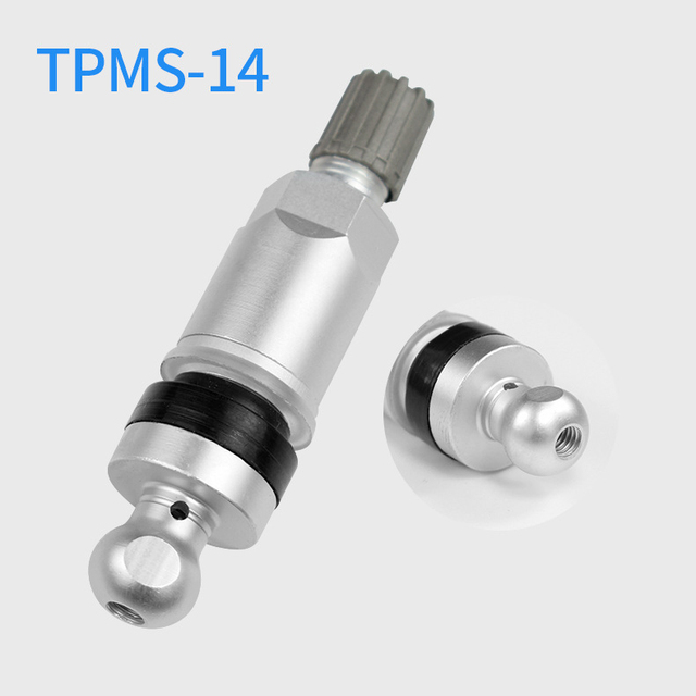 4pcs TPMS Tire Pressure Sensor Valve Metal Rubber Valves All Cars for Mercedes Audi Land Rover Volkswagen Patrol Buick Ford