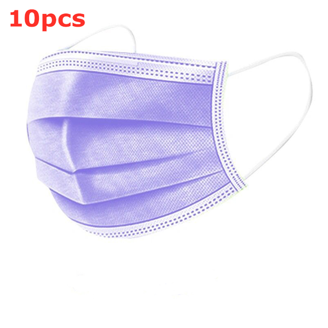 10-200pcs Disposable Kids Baby Masks Christmas Non-woven Face Mask 3 Layer Filter Ply Anti-dust Baby mascarillas quiurgicas