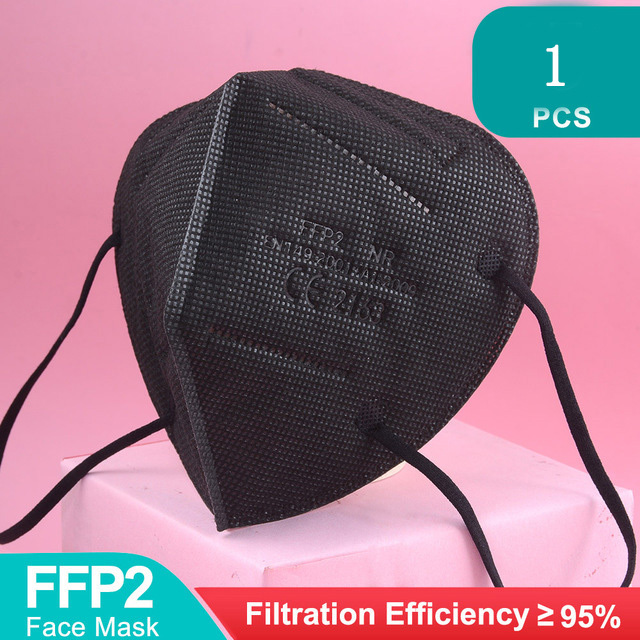 ffp2 negras ffp2 mask multicolor ffp2 mascarillas kn95 mascarillas fpp2 reusable ce respiratory protective mask fpp2 mascarillas