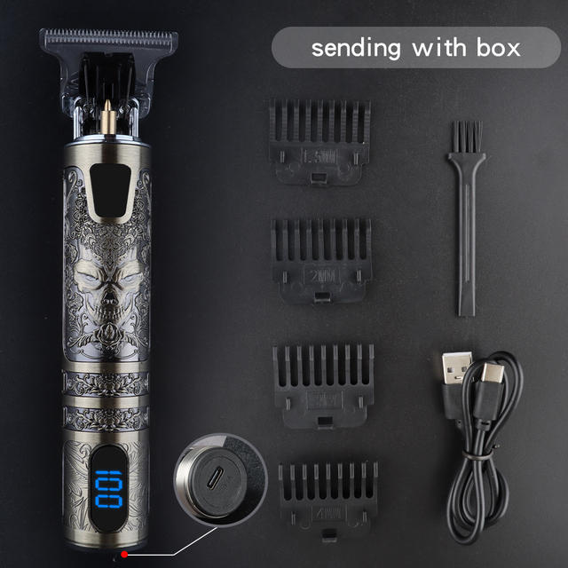 2022 New Clipper USB Electric Hair Clippers Rechargeable Shaver Beard Trimmer Professional Men Beard Hair Cutting Machine