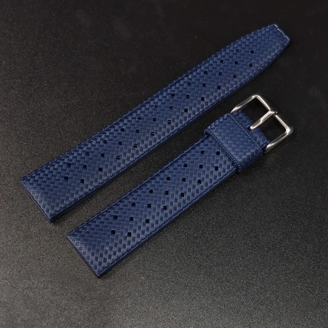 Steel454 Automatic Mechanical Watch Strap Replacement Watch Bands Automatic Watch Bracelets Diving Watches Waffle Strap 20/22mm