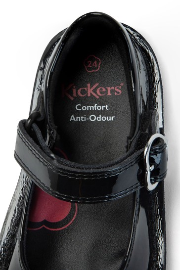 Kickers Adlar Heart Mary-Jane Patent Leather Shoes