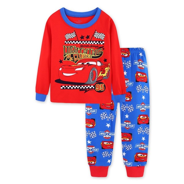 New Autumn Children's Clothing Sets Toy Story Cartoon Wooden Sets Kids Pajamas Buzz Lightyear Pijamas Jessie Long Sleeve Sleepwear