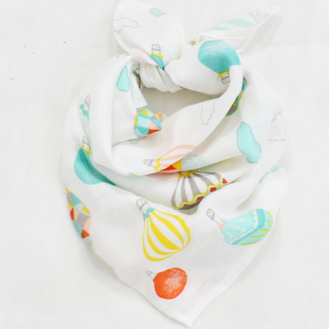 60*60cm Muslin Bamboo Cotton Baby Blanket Baby Newborn Blankets Newborn Swaddle Wrap Burp Cloth Towel Pielucha Dropshipping