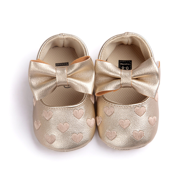 Newborn Baby Shoes Infant Boys Girl First Walker PU Sole Princess Bowknot Fringe Toddler Baby Crib Shoes Casual Moccasins