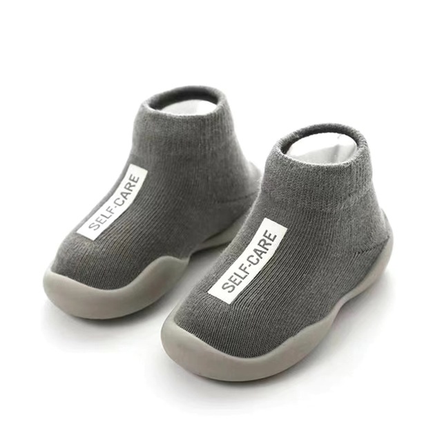 Cute Baby Anti-Slip Frist Walkers Cartoon Newborn Baby Girls Boys Anti-Slip Socks Slippers Boots Shoes Suitable for Baby Toddler