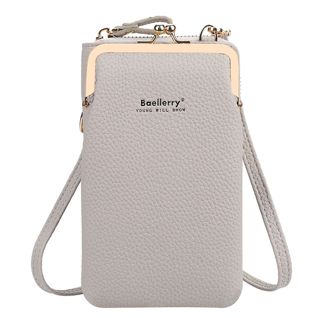 Designer Women Shoulder Bag Leather Wallet Women Wallet Double Zippers Female Clutch Wallet Crossbody Bag For Lady Bolsa Feminina