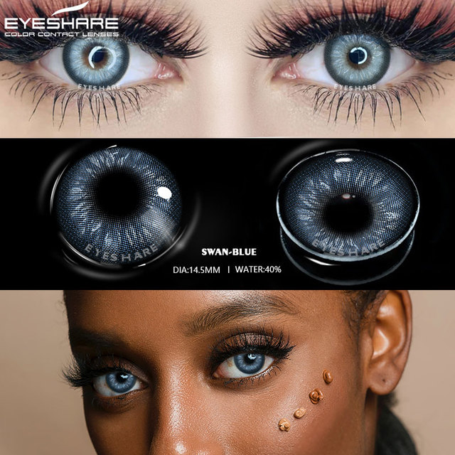 Eyeshare Colored Eye Lenses Annual Makeup Colored Eye Contact Lenses Eye Contact Lenses Cosmetic Colored Eyes Eyes Makeup