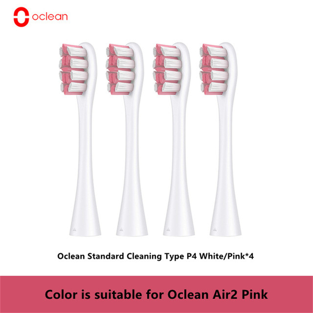 Oclean X Pro Elite/X Pro/F1/Air 2/One 2/4pcs Replacement Brush Heads for Electric Toothbrush Deep Cleaning Toothbrush Heads