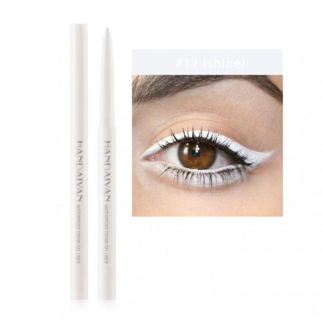 Ultra-thin Liquid Eyeliner Pen Quick-drying Waterproof Sweat-proof Long Lasting Non-Smudge Eye Makeup Thin Eyeliner TSLM1