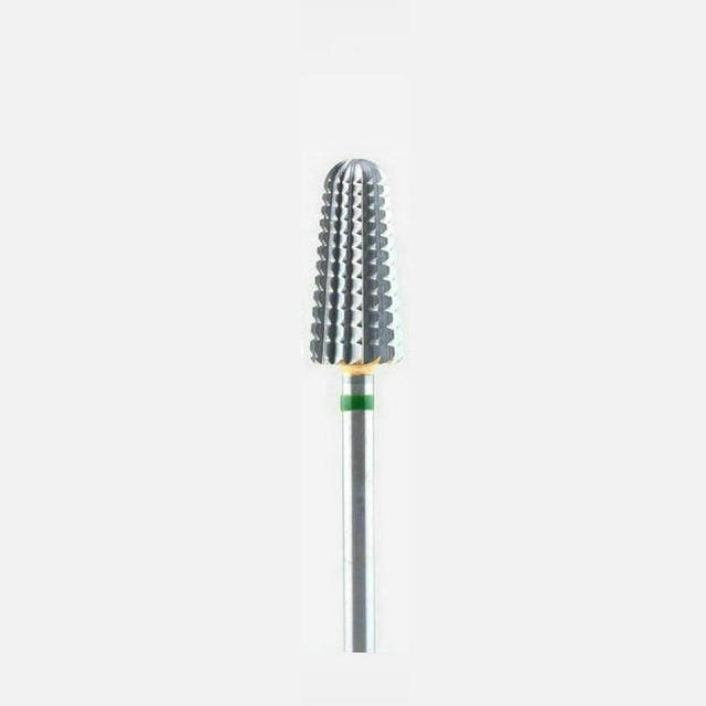 New 5 in 1 Tapered Carbide Nail Drill Bits Two-Way Carbide Drill Bits Accessories Milling Cutter for Manicure Left and Right Hand