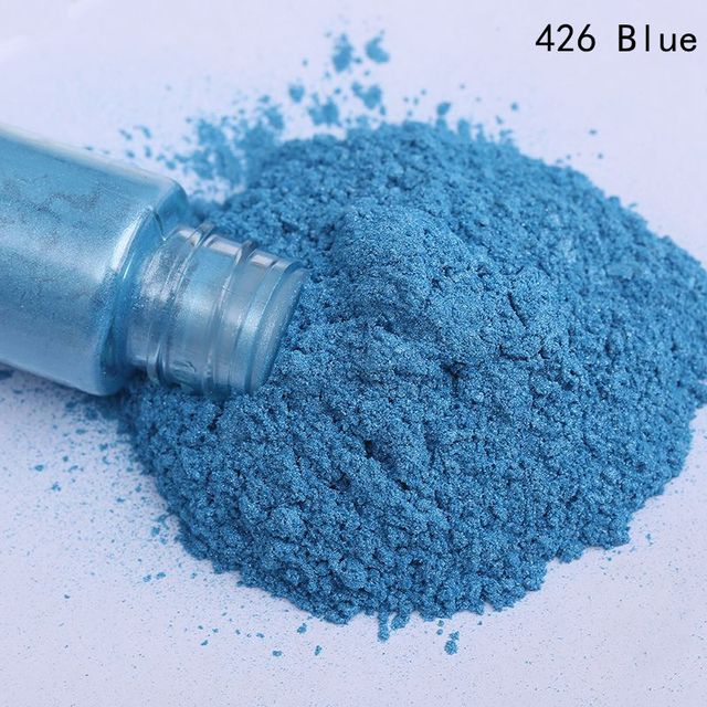 10g Mica Powder Epoxy Resin Dye Pearl Pigment Natural Mineral Mica Handmade Soap Coloring Powder for Cosmetic Soap Making