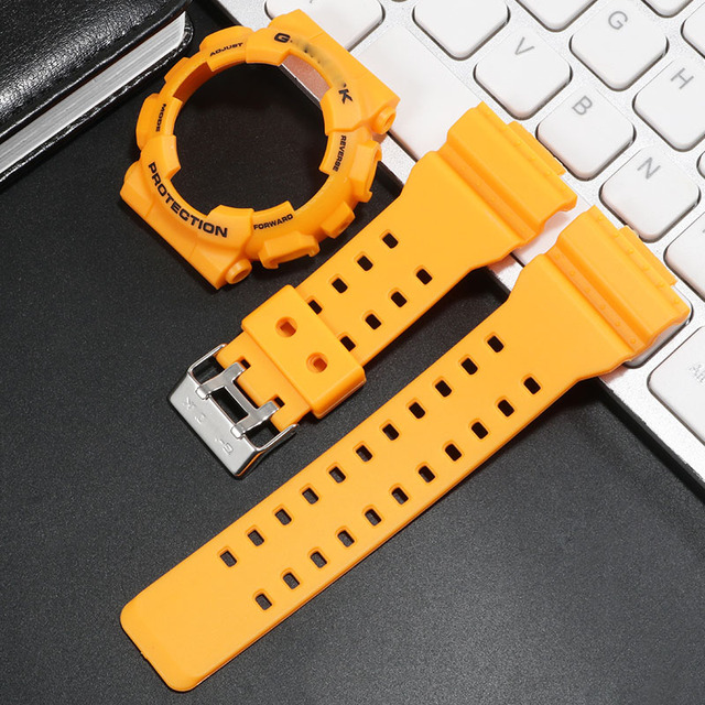 For G-SHOCK GA100 GA110 GA120 GD100 GD110 GD120 Watch Strap Watch Case Men Matte Wristwatch Sport Watch Silicone Case Strap