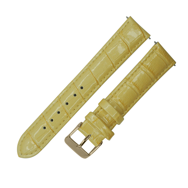 12mm 14mm 16mm 18mm 20mm leather watch band pink olive ivory green watchband genuine leather strap gold stainless steel buckle