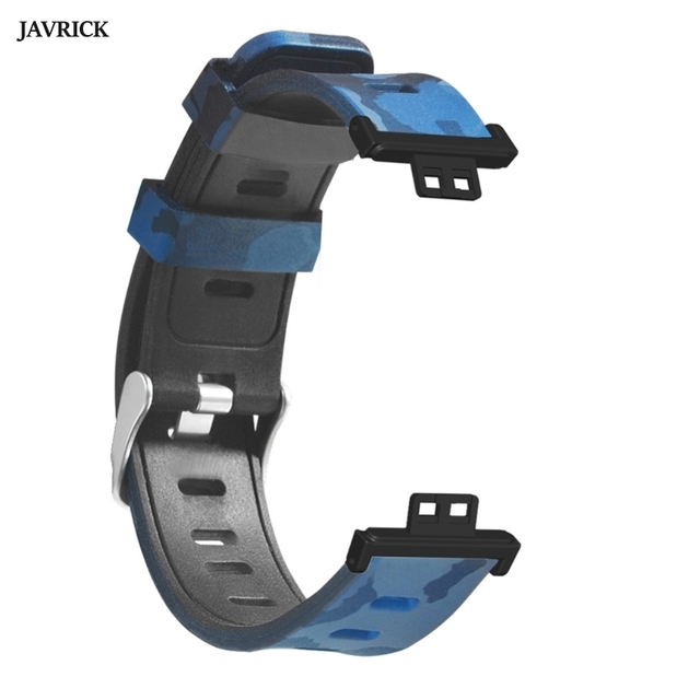 Printed Silicone Strap for Huawei Smart Watch, Soft Water Resistant Sport Watch Band Accessories