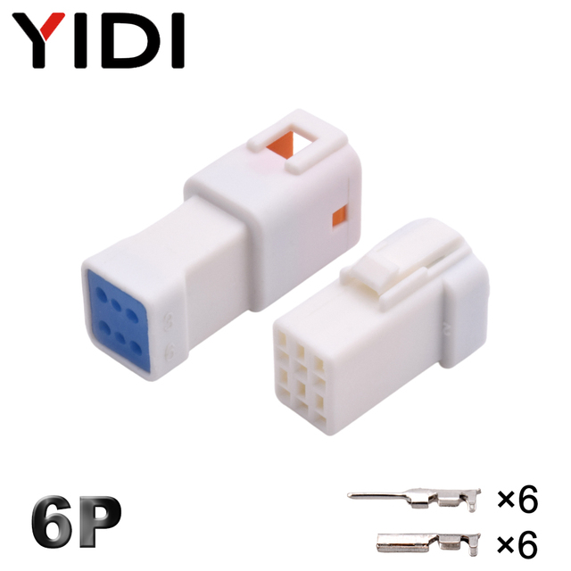 5/10 Sets Micro JST 2/3/4/6/8 Pin Auto Snap Connector Waterproof Wire Connector Housing Male Female Plugs With Terminals