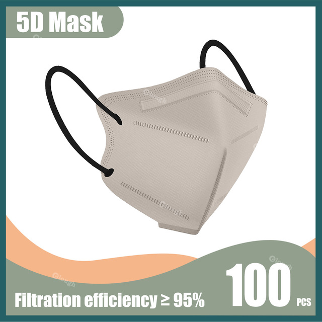 Mascarillas FFP2 Adult KN95 Face Masks Mascara FFP2 Respirator FPP2 Masks 5 Layer ffp2fan Approved FFP Certificate FFP 2 Mascara 10 to 100pcs