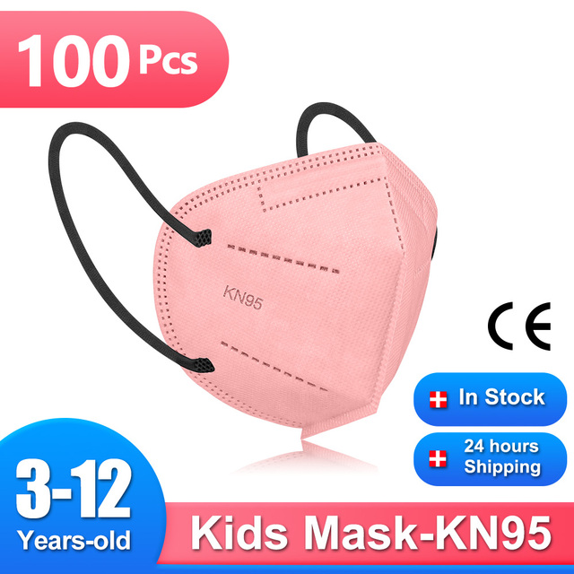 baby masks kids kn95 disposable face mask mascarillas fpp2 ninos homology ad ffp2 children safety dust protection non woven mask