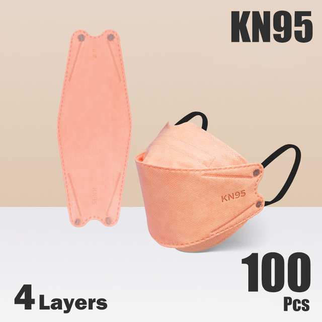 KN95 FPP2 Approved MaskFFP2 CE Certificate Color Masks Face Mask Morandi Cubrebocas KN 95 FFP 2 Mask Korean Fish Masks