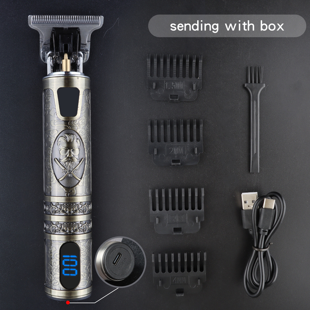 2022 New Clipper USB Electric Hair Clippers Rechargeable Shaver Beard Trimmer Professional Men Beard Hair Cutting Machine