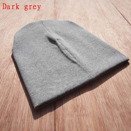 Baby Cotton Hip Hop Hat 6 Months 3 Years Old Baby Urban Dance Cap Solid Color Winter Warm Hat