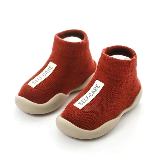 Cute Baby Anti-Slip Frist Walkers Cartoon Newborn Baby Girls Boys Anti-Slip Socks Slippers Boots Shoes Suitable for Baby Toddler