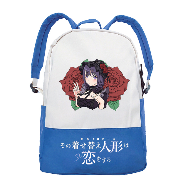 Anime Manga My Sweetheart Dress Students Backpack Large Capacity School Bag Shoulder Bags High Quality For Boys Girls